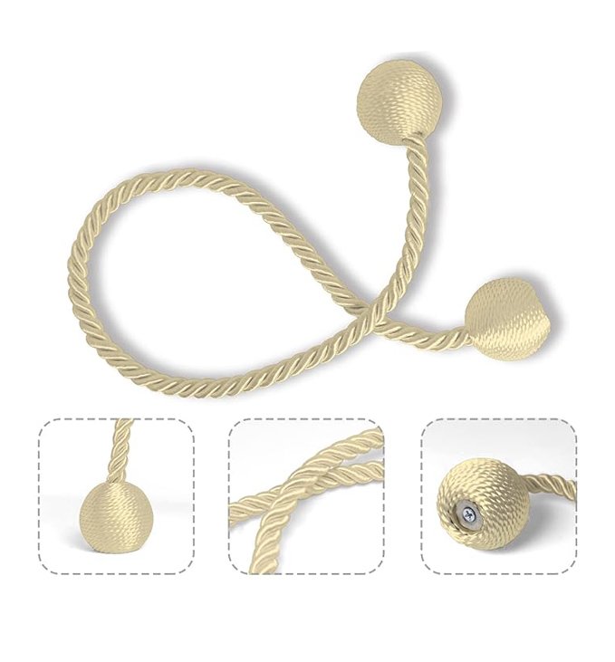 Featured image for “Curtain tie backs - set of 2”